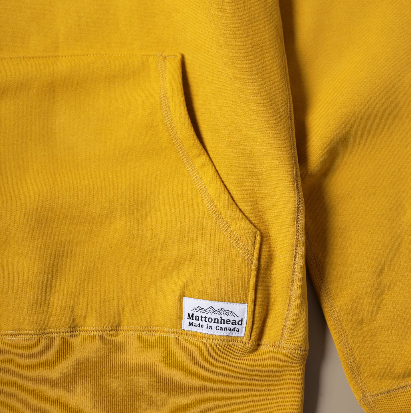 Pullover Cabin Hoodie - Mustard