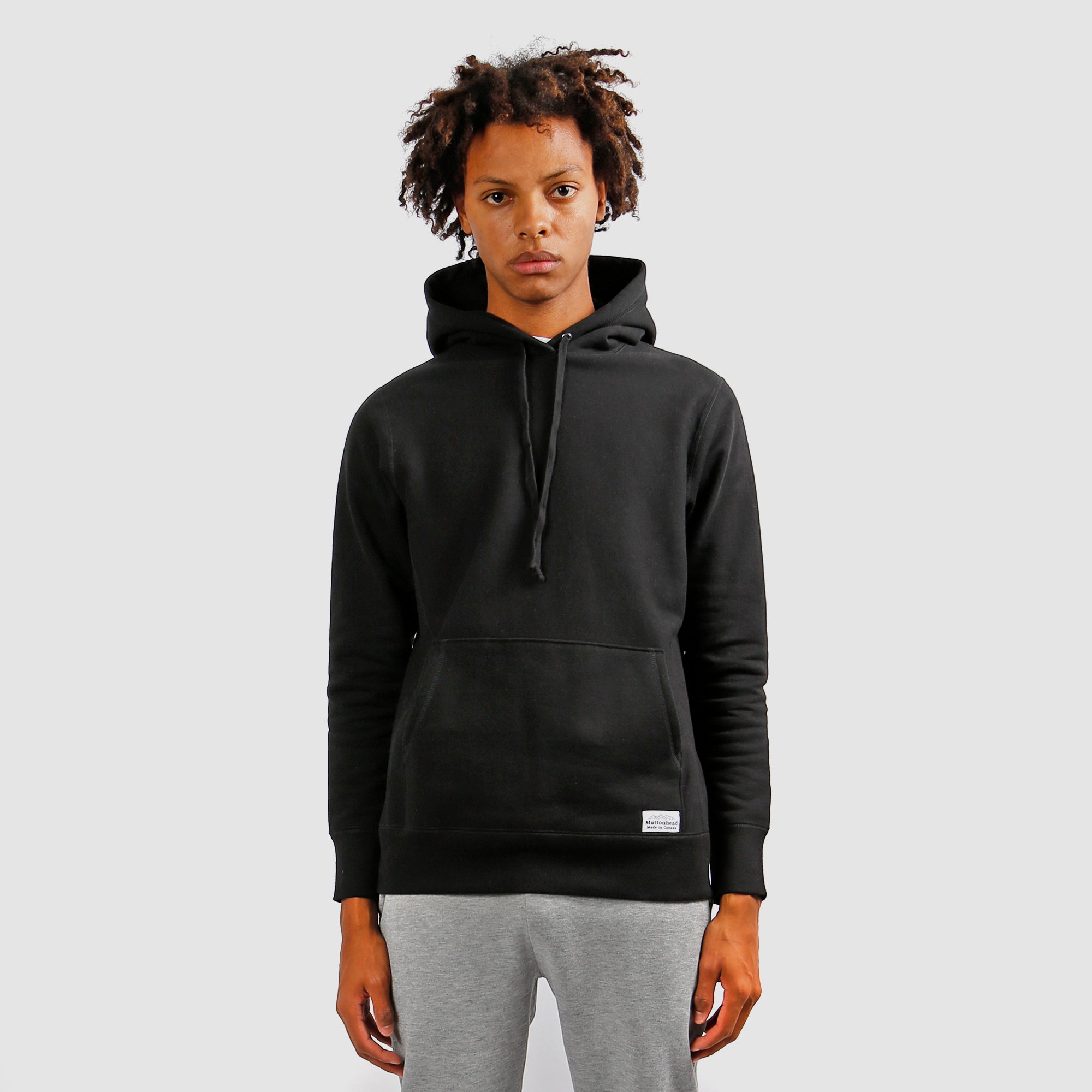 Pullover Cabin Hoodie - Black