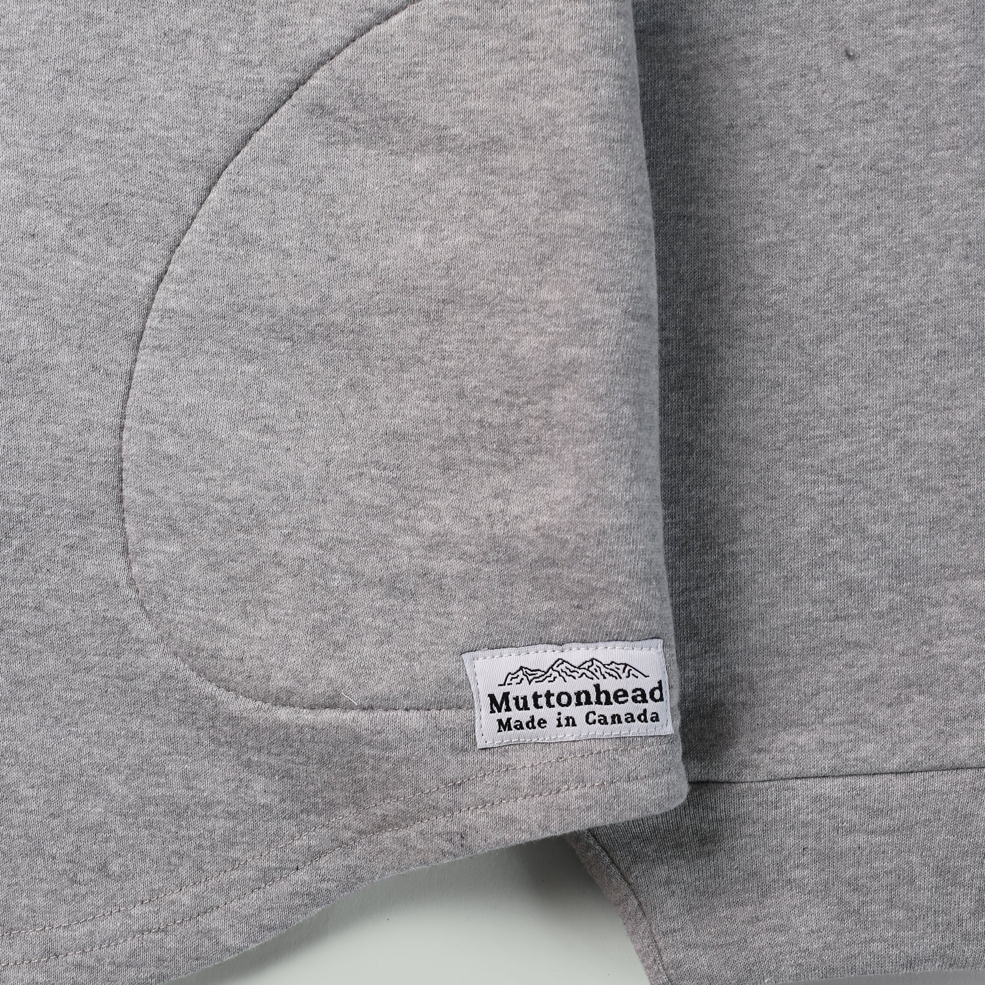 Camping Hoodie - Athletic Grey